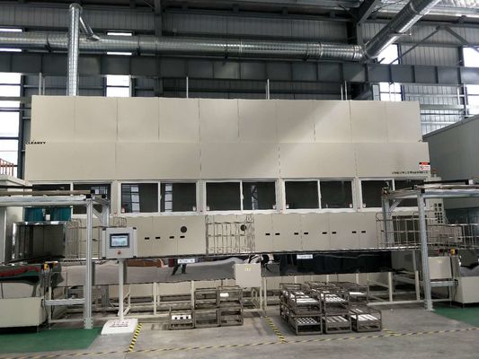 Prezzo buono La linea di rivestimento dei metalli dello spruzzo di precisione dell'iniettore caricamento automatico e scaricare i prodotti brevettati può essere azionata dai robot in linea