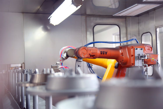 Prezzo buono Linea dello spruzzo del riscaldamento di induzione del disco del freno dell'automobile del sistema di rivestimento della immersione di controllo elettrico in linea