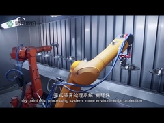 Linea di rivestimento e verniciatura per dischi freno tradizionali Junhe e spruzzatura per componenti automatici