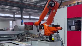 Macchina planetaria a sei cestelli + linea di rotazione secondaria del forno di polimerizzazione per clienti brasiliani